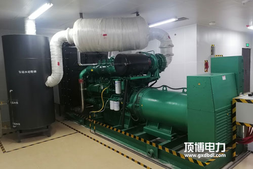 100KW上柴股份柴油發電機組散熱器